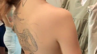 Blowjob in the Store's Fitting Room in exchange for a dress !.mp4