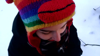 005 First Time PUBLIC Blowjob in Winter_Laruna_Mave_1080p.mp4