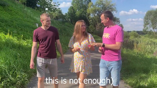 Горячий МЖМ тройничок в машине — не для скромных